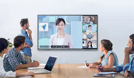 H10S 65" tablero interactivo interactivo educativo de 4K Whiteboard Smart Digital