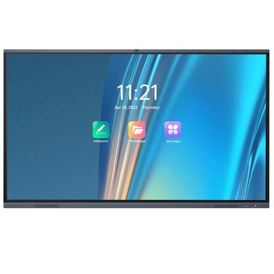 H10S 86" conferencia elegante TV interactiva Whiteboard del tablero UHD del tacto infrarrojo 4K