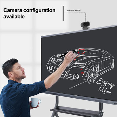 65" tacto todo de H10 LED en una PC Whiteboard interactivo elegante para la universidad