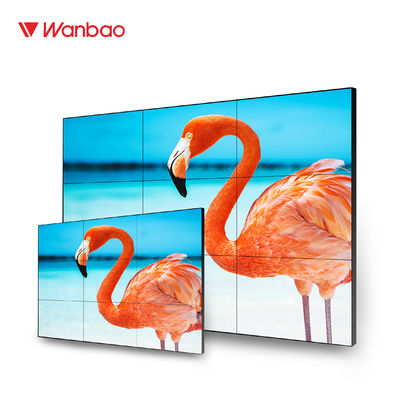 solución video de los paneles de pared de 1080P TV LCD bisel estrecho estupendo LED de 55 pulgadas