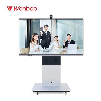 OEM 75 tablero interactivo elegante del tablero 4K UHD Digitaces de la pulgada para la sala de clase